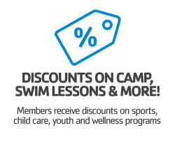 Discounts on camp, swim lessons and more