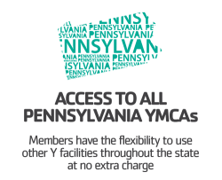 Access to all Pennsylvania YMCAs